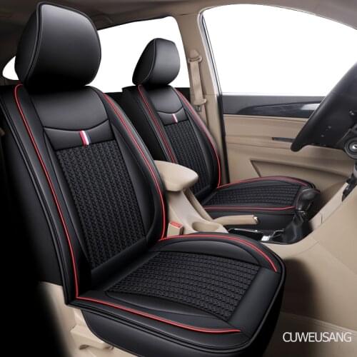 CUWEUSANG 1 PCS car seat cover For ssangyong kyron actyon sport korando rexton accessories covers for vehicle seats