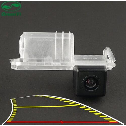 Dynamic Trajectory Parking Line Car Rear View Reverse Backup Camera For Volkswagen VW Golf 6 VI Polo V (6R) Hatchback Magotan