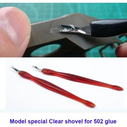Model Making Tool 502 Glue Miss Drop Cleaning Remove Traces Stainless Steel Remove Shovel