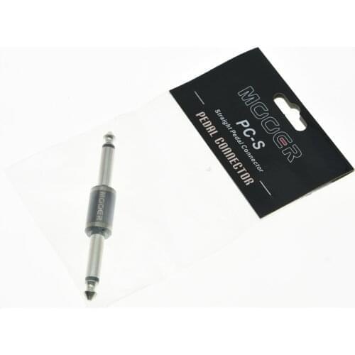 KAISH Pack of 5 1/4" Guitar Effect Pedal Connector PC-S Straight Jack Plug