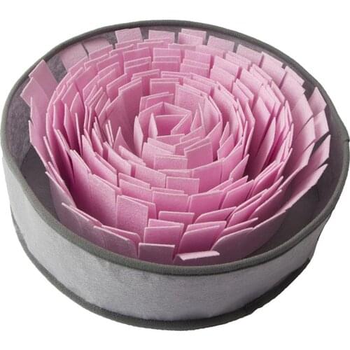 Pet Dog Sniffing Mat Cat Dog Slow Feeding Mat Food Dispenser Relieve Stress Nose Work Toy Dogs Snuffle Mat Training Blanket