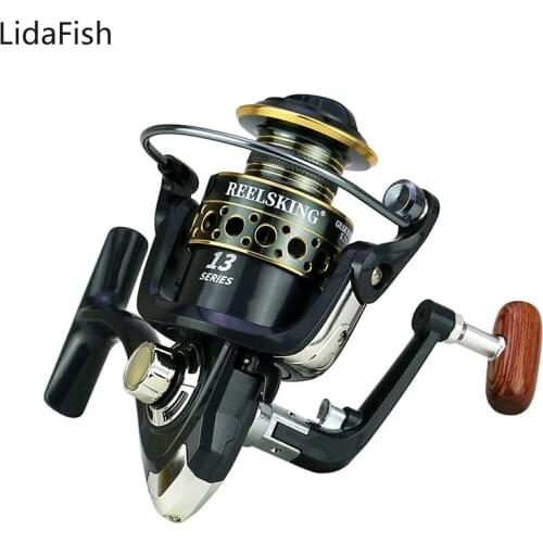 LidaFish KB2000-7000 Super Light Spinning Fishing Reel Metal Spool 5.2:1 Gear Ratio Carp Fishing Coil Fishing Accessories