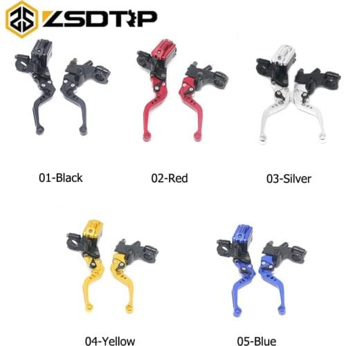 ZSDTRP Brake Clutch Pump Lever Motorcycle Hydraulic Master Cylinder Accessories 7/8" 12.7mm piston CNC for Honda Yamaha Moto