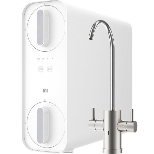 Mijia Water Purifier H400G Under the Kitchen Household Water Purifier RO Reverse Osmosis Double Outlet Water Large Flow
