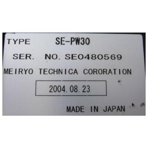 Orignial but used testing working condition SE-PW30