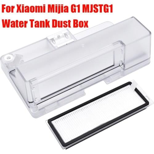 Original Water Tank Dust Box Hepa Filter Spare Parts For XiaoMi Mijia G1 MJSTG1 Robot Vacuum Cleaner Dust Bin Accessories