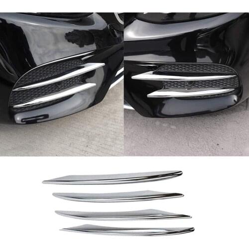 Suitable for 2017 2018 2019 Mercedes-Benz New E-Class W213 E300 Car Sport Car Exterior Decorative Side Vent Fog Lamp