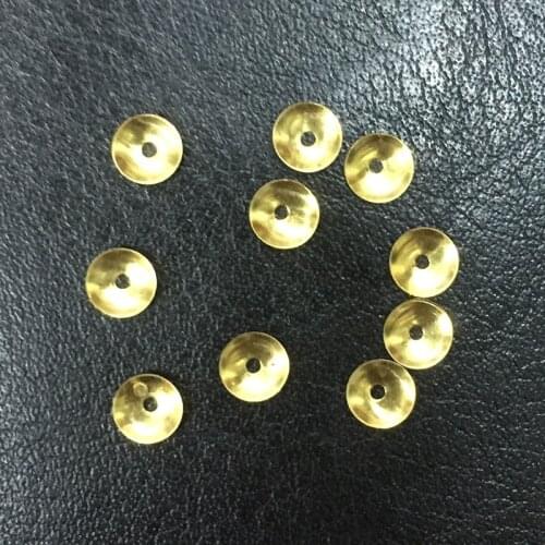 5mm Hole is 1mm Wholesale Approx 1000Pcs Filigree Spacer Bead Caps Round Shape Beads Caps For Jewelry Making End Caps