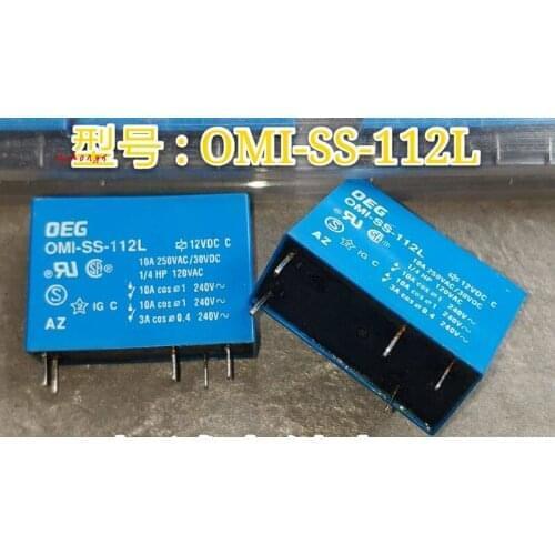 Omi-ss-112l omih-sh-112l 12VDC relay