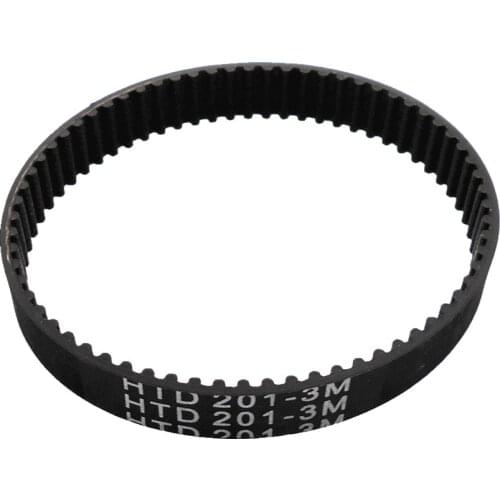 DuoWeiSi HTD3M Timing Belt 201-249mm perimeter 10/15mm Width HTD207-3M HTD210-3M HTD240-3M 3D Printer HTD-3M Ring timing belt