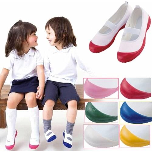 8Colors Japan Jk School Uniform Shoe Women Kids Uwabki Slippers Anime Cosplay Costume Indoor Flat Soft Comfortable Anti-odor Gym