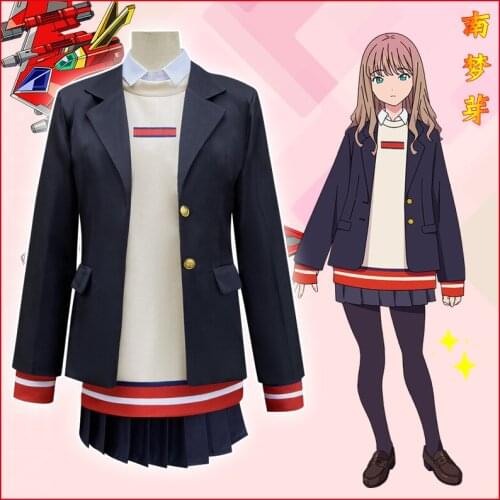 SSSS.DYNAZENON Yume Minami Cosplay Costume Suit Japanese Anime JK School Uniform Halloween Costume Prop