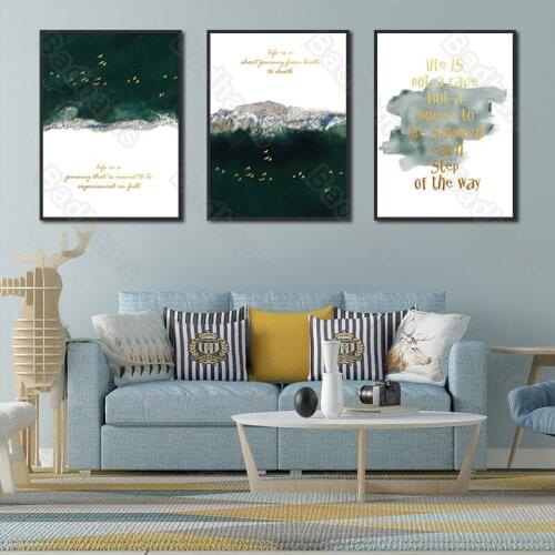 Frameless Style European Style Light Luxury Living Room Decoration Painting Sofa Background Wall Bedroom Bedside Mural