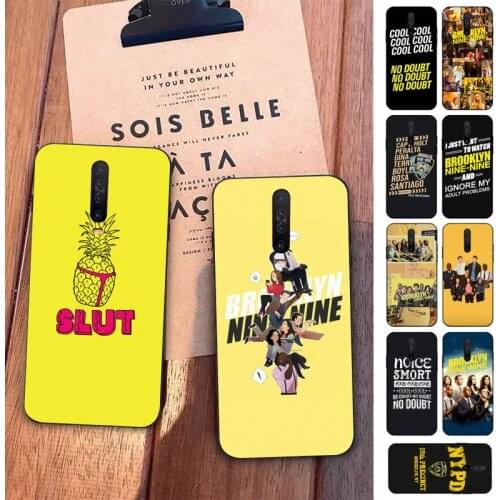 TOPLBPCS Brooklyn 99 Nine-Nine cool Phone Case for Redmi 5 6 7 8 9 A 5plus K20 4X S2 GO 6 K30 pro