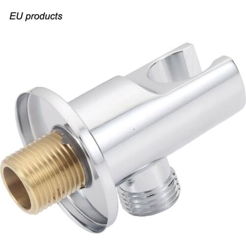 1PC Round Brass Concealed Shower Fixed Wall Holder Handheld Shower Holder Adapter