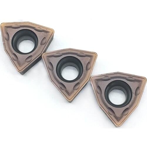 10PCS WCMT06T308 FN ACZ 330 Indexable turning tool CNC lathe Hard Alloy Carbide Cutter boring drill Insert