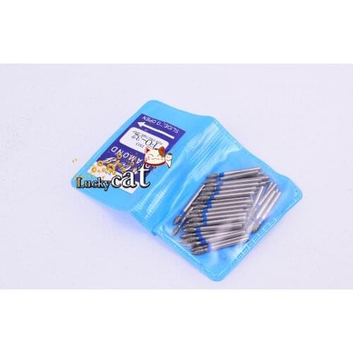 100pcs Dental Diamond Burs Millers Tooth Drill Jewelers 1.6mm FO-32