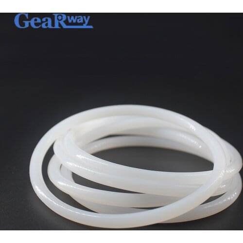 5pcs Translucent Silicon O Ring Seals 5.3mm CS Food Grade Silicone O Ring Gasket 30/31.2/32.5/33.7/54.5/55mm ID Rubber O Ring