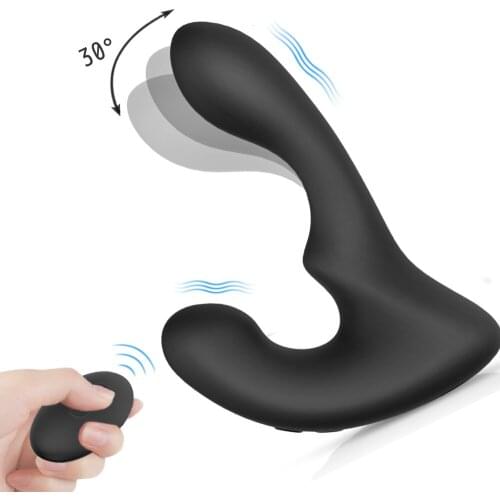 Remote Control Anal Plug Vibrators Male Prostate Massager Vibrator Stimulator Dildos Wireless Silicone Butt Plug Sex Toy For Men