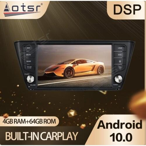 Car NO DVD Player GPS Navigatioion For Skoda Android Radio Multimedia Player Auto Stereo Head Unit 2K 64G Audio Video Screen IPS