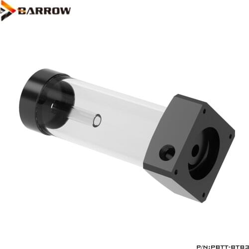 Barrow black with 4 kinds of through tubes available in lengths DDC pump box integrated set PBTT-BTB3 series