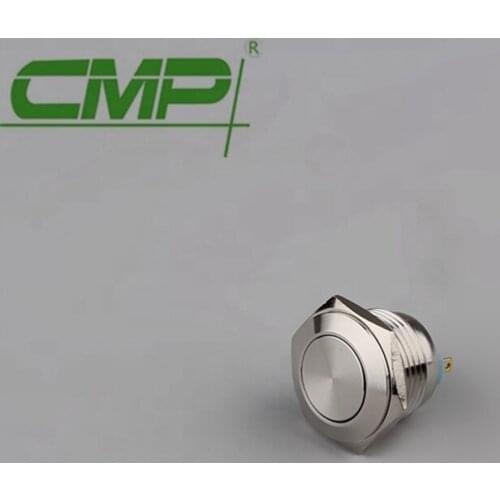 Big Current Rated 5A/250VAC Reset Push Button Switch