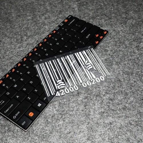 GlaonDeco Creative Commodity Bar Code Car Rear Windshield Reflective Funny Reflective Sticker Waterproof Motorcycle Stickers