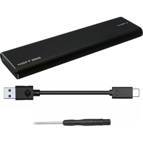 USB 3.1 to M.2 NGFF SSD Mobile Hard Disk Box Adapter Card External Enclosure Case for m2 SATA SSD USB 3.1 2230/2242/2260/2280