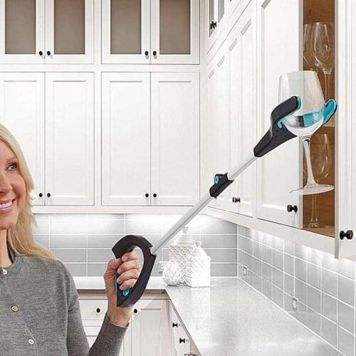 Almighty Foldable Picker Grabber Long Hand Held Plastic Pick Up Tool Mobility Reach Rubbish Litter Picker Grabber