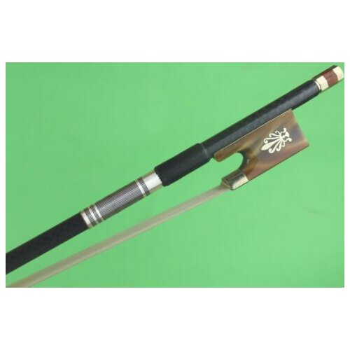 New PRO 4/4 full size Carbon Fiber Violin Bow OX Horn Frog top selling