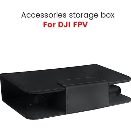 PU Portable Storage Bag for DJI FPV Battery Data Cable Antenna Propellers Carrying Case for DJI FPV Drone Accessories