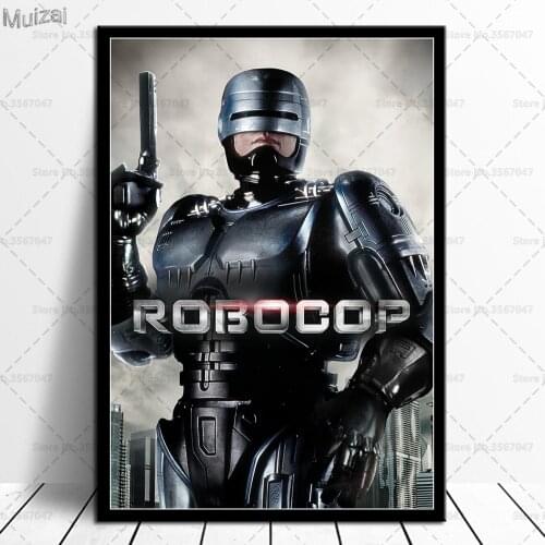 Robocop Poster Classic Movie Canvas Painting Posters and Prints Wall Art Picture for Living Room Home Decor