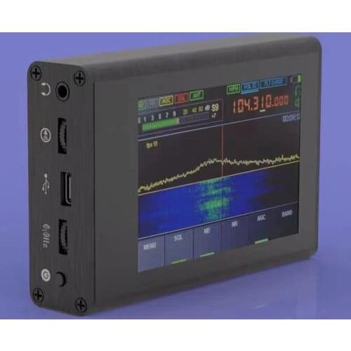 50KHz-200MHz Malachite Shortwave Radio Noise Rreduction Software Defined Radio Receiver with 3.5 Inch Touching Screen