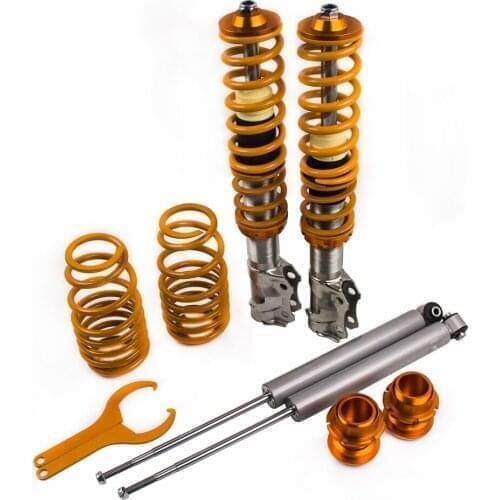 Adjustable Coilovers Suspension Kit Lowering For VW Volkswagen Lupo 1998-2005