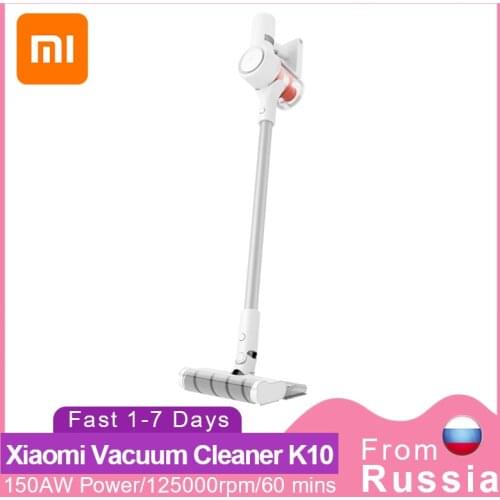 Xiaomi Mi Mijia Handheld Vacuum Cleaner K10 LCD Home Car Household Wireless Sweeping Cyclone Suction Multifunctional Brush