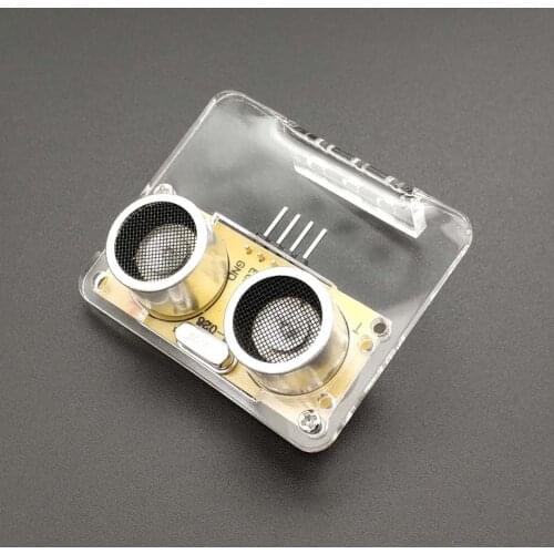 US-026 Ultrasonic Ranging Module Industrial Grade Wide Voltage 3V~5.5V+ Transparent Bracket