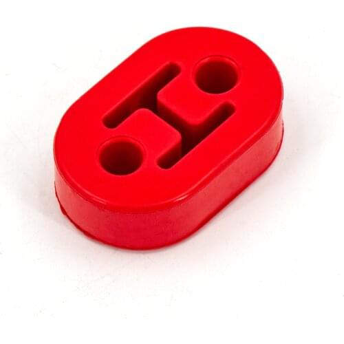 Universal 12MM 2 Holes Universal Car Polyurethane Exhaust Tail Pipe Mount Brackets Hanger Insulator