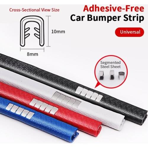 1M Universal Sticker Door Edge Scratch Protector Strip Sealing Guard Trim Car Door Stickers Decoration Anti Collision Strip