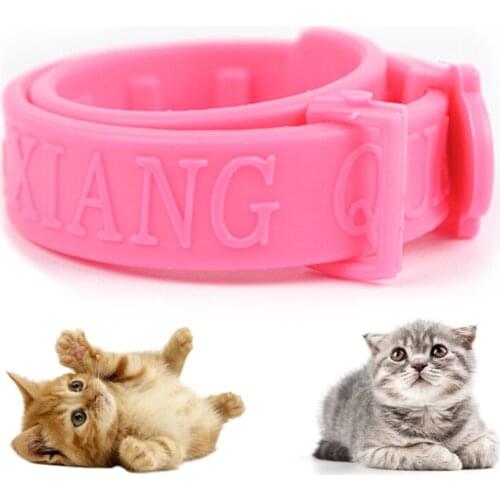 1 Pcs Adjustable Pet Collar For Flea And Pest Control Repel Rubber Necklace Pet Gift New Flea Killer