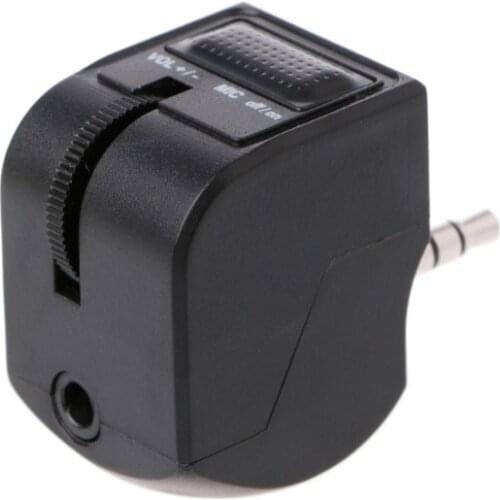 3.5mm Jack Headset Adapter With Mic Volume Control For PlayStation 4 PS4