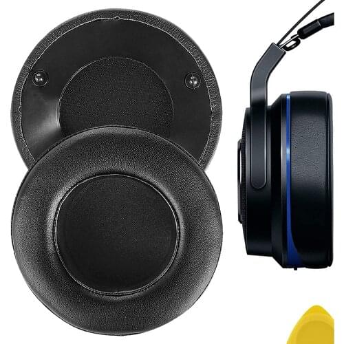 QuickFit Protein Leather Ear Pads for Razer Thresher Ultimate Dolby 7.1 Surround Sound Gaming Headset Replacement Earpads/Ear Cu