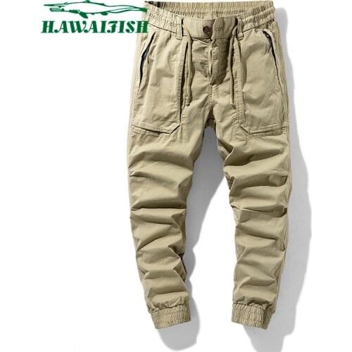 Male Trousers Cargo Pants Summer Thin Stretch Pants Mens Casual Pants Cargo Trousers 2021 New Brand Sweatpants