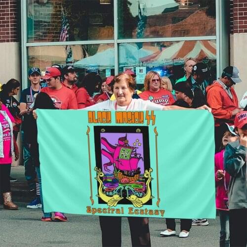 Black Magick Ss 268 Pride Flag Printed Gift Banner Home Outdoor Cuba Bisexual Not Binary Netherlands