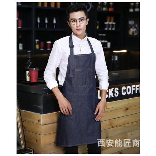 Denim apron studio studio operating room master work aprons free shiipping