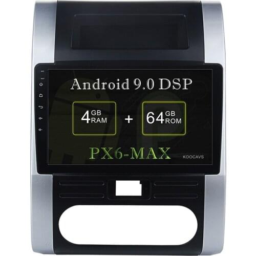 KOOCAVS 10.2" IPS Android 9.0 Car GPS Radio Player for Nissan X-trail 2008 2009 2010 2011 2012 2013 2014 with 4GB+64G Multimedia