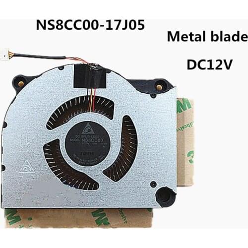 New Original Laptop/Notebook CPU/GPU Cooling Fan For Acer Predator Helios PH517 NS8CC00-17J05