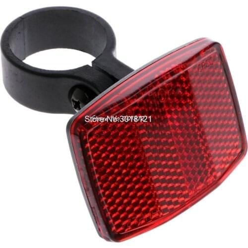 Bicycle Bike Handlebar Reflector Reflective Front Rear Warning Light Safety Lens