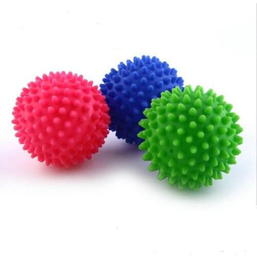 PVC Dryer Balls Reusable Clean Tools Laundry Washing Drying Fabric Softener Ball Dry Laundry Products Accessories Washing Ball