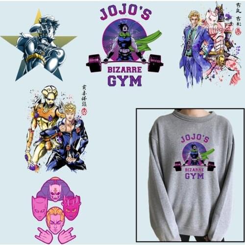 Muscle man Heat-sensitive patches Heat Transfer PVC Patch Iron On Transfers Applique on Clothes Thermal transfer printing