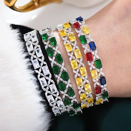 GODKI Luxury Trendy Saudi Arabia Bangle Ring Set Jewelry Sets For Women Wedding Engagement brincos para as mulheres 2019